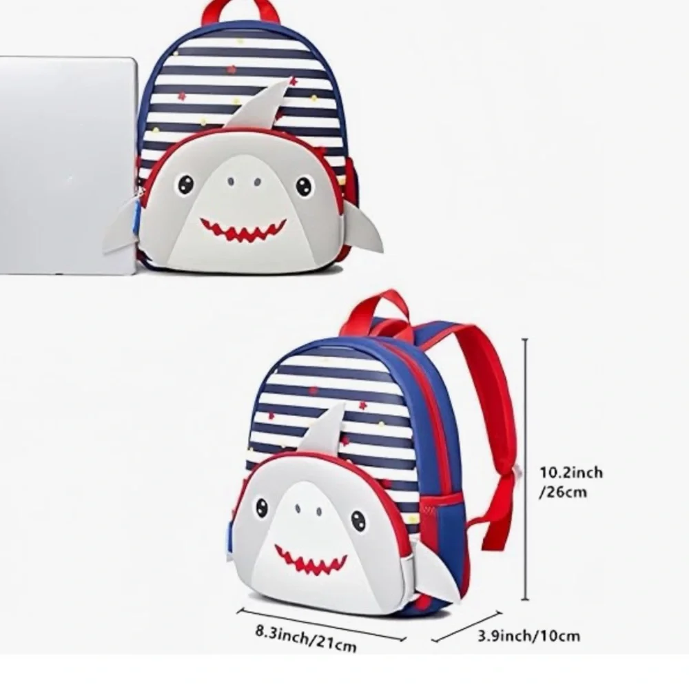 Shark kids backpack - Picture 5 of 5